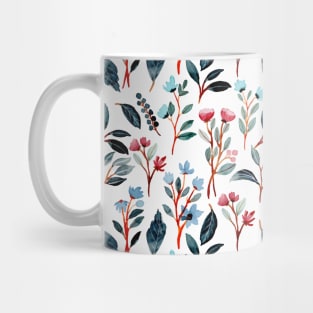 Watercooler Floral and leaf Pattern Mug